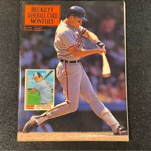 VINTAGE Beckett Baseball Monthly May 1991 Cal Ripken Jr. Issue‎ #74